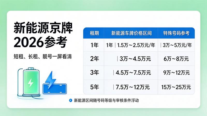 北京车牌租赁市场